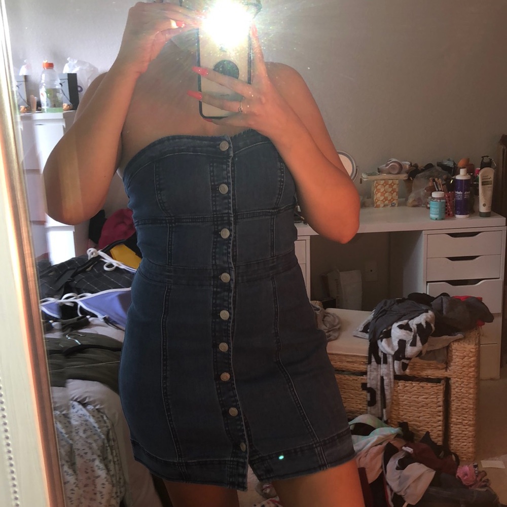 DENIM DRESS
